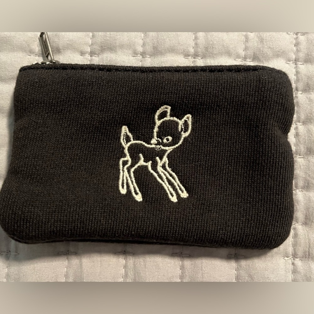 GUC - Brandy Melville deer coin pouch (navy)